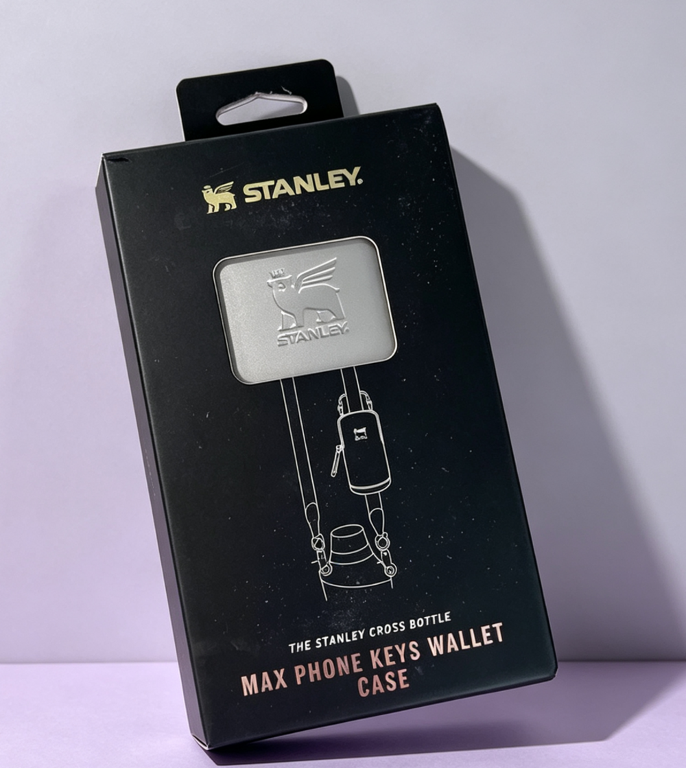 Stanley Cross Bottle Max Phone Keys Wallet Case Stone